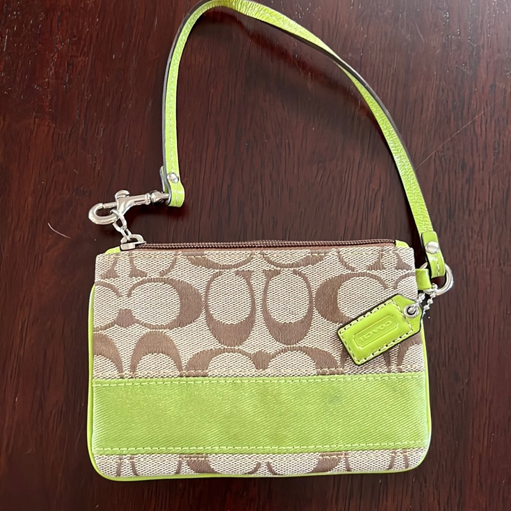 Coach wristlet